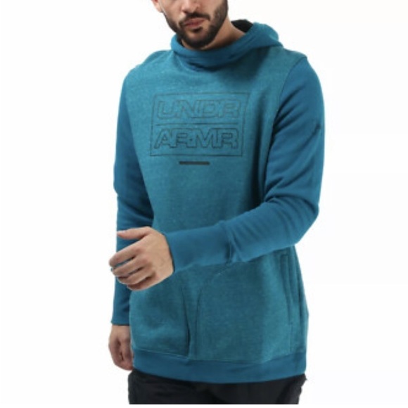 Under Armour Other - Under Armour Men's Teal Hoodie
